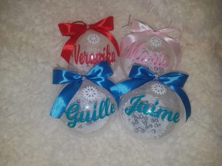 Bolas Navidad personalizadas