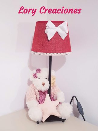 Lampara mesita peluche