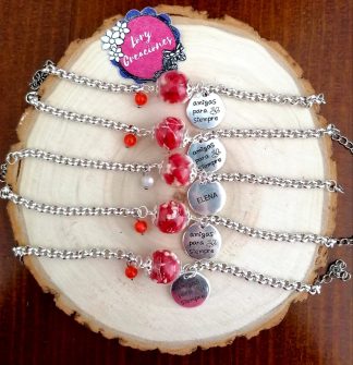 Pulsera cúpula Zamak