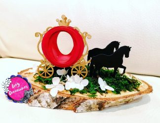 Carroza con caballos