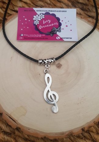Collar Clave de sol