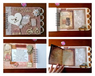 Libro firmas/huellas