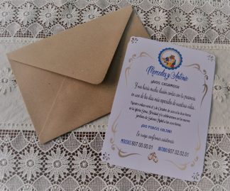 Invitación Bella