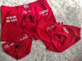 Boxers o slip roja nochevieja
