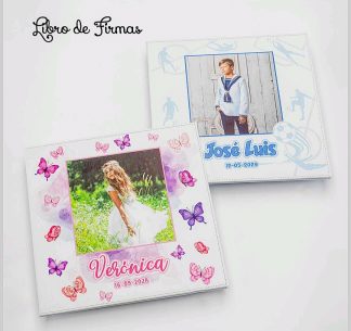 Libro firmas foto